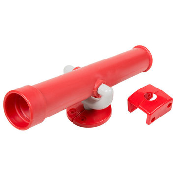 Swing Set Telescope With Mounting Hardware, Red