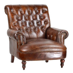 leather chairs - Armchairs And Accent Chairs