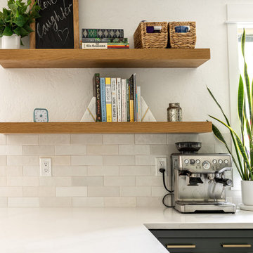 Forest Green Kitchen Refresh