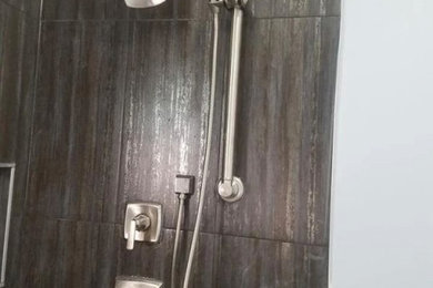 shower valve install