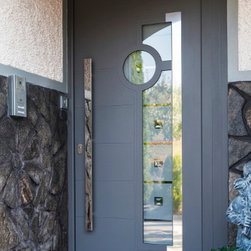Aluminum Modern Front Entry Door - Front Doors