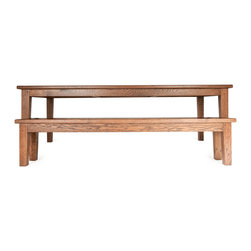 Farmhoue Table + Bench - Products