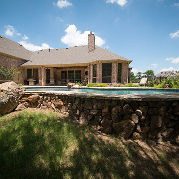 Backside of Pool