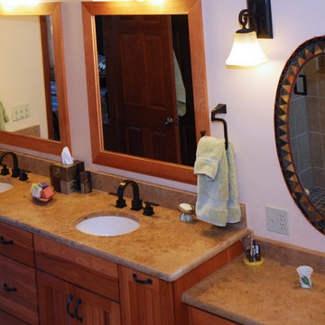 Breckenridge Home Master bath overall