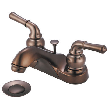 Accent Two Handle Bathroom Faucet, Oil Rubbed Bronze