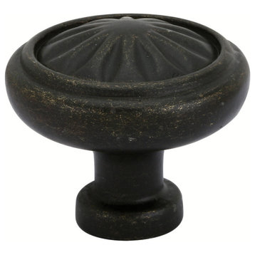 Emtek 86091 Tuscany 1 Inch Mushroom Cabinet Knob - Medium Bronze