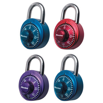 Master Lock 1530DCM Combination Lock In Assorted Colors, 1-Qty