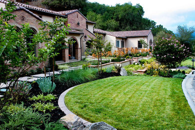 Inspiration for a mediterranean entryway remodel in San Francisco