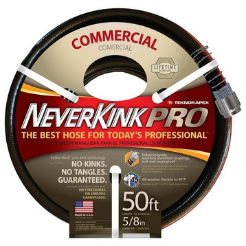 Neverkink 8845-50/8844-050 Commercial Duty Garden Hose, 5/8" x 50', 50'
