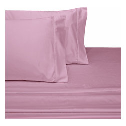 Royal Tradition - Solid Wrinkle-Free 100% Microfiber Sheet Set, Lilac, King - Sheet And Pillowcase Sets