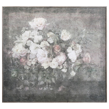 Flower Bouquet Wood Wall Décor