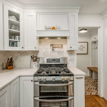 Transitional Kitchen & Mudroom Design West Chester, PA