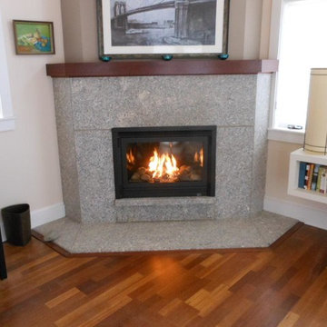 Gas fireplace inserts