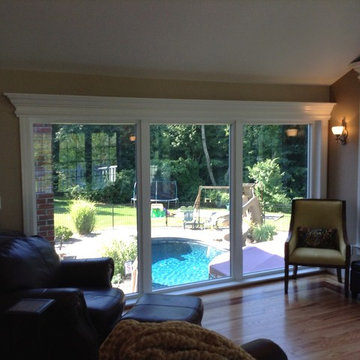 Overlooking window