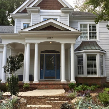 Postage Stamp Front Yard/ Backyard Creek Bed