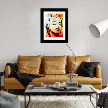 Marilyn Monroe Art Prints "Red Marilyn"