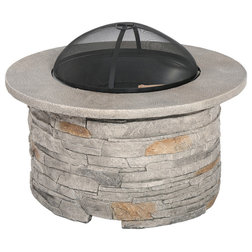 Rustic Fire Pits by GDFStudio