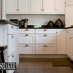 White Shaker Kitchen Cabinets - Kitchen Cabinetry