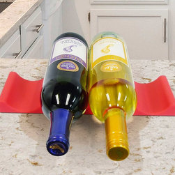 Epicureanist Silicone Tabletop Wine Rack - Wine Racks