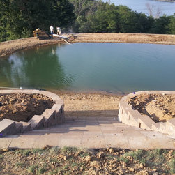 Pond and Retaining Wall Construction - Landscaping Stones And Pavers