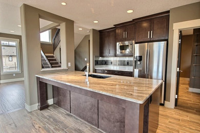 Inspiration for a kitchen remodel in Edmonton