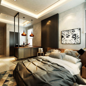 Axventure Residences Modern Industrial Apartment
