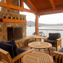 Timber Frame Front Porch