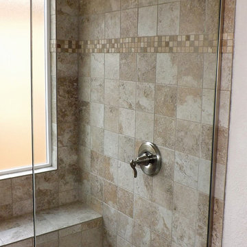Standard Bathroom Conversion to Full Shower