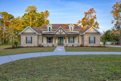 Arts and crafts exterior home photo in Other