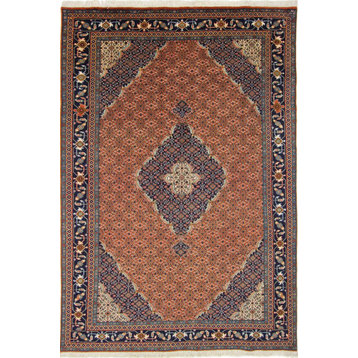 Persian Rug Ardebil 9'6"x6'6" Hand Knotted