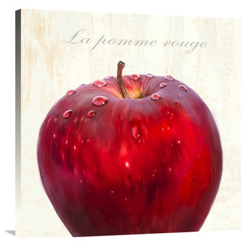 "La pomme rouge" by Remo Barbieri, 36"x36"