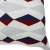 Ralston Geometric Cotton Cushion Cover, 18"x18"
