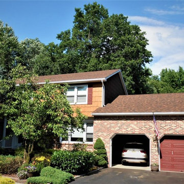 Owens Corning Brown Wood Shingle Roof Install in Manalapan, NJ