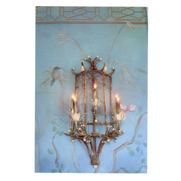 Chinoiserie Dining Room Mural