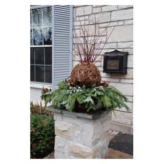 Winter Container Designs - Traditional - Chicago - by Haute Botanics ...