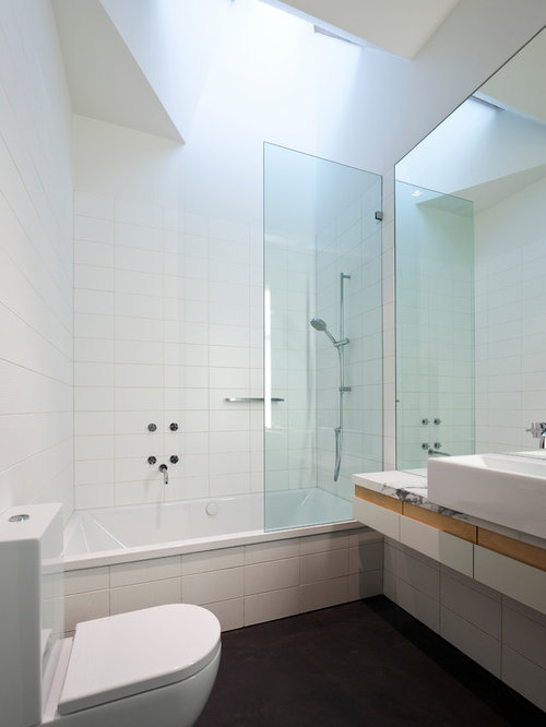 Half Glass Tub Houzz