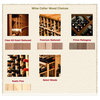 Two Column with Display Winemaker Series Individual Bottle Kit Wine Rack