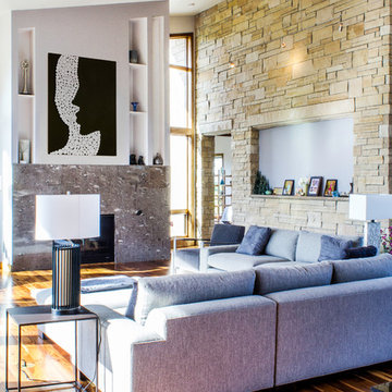 Contemporary Custom Home Mountain Views