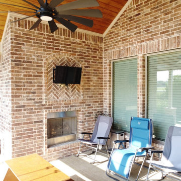 Rockwall, TX, Covered Patio Extension