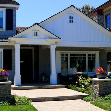 Interlocking Paver Entry with Columns