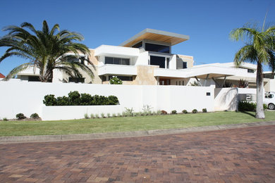 Entrance Sign Contemporary Australian Home