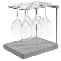 Kohler Wine Glass Drying Rack, Charcoal