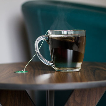 Tall Camber end table
