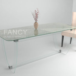 VENUS GLASS DINING TABLE - Products