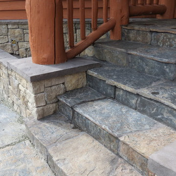 Fire pit terrace Eagle River Master Plan