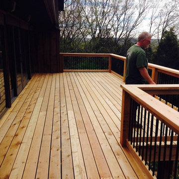 Cedar deck