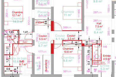 Restructuration de chambres et salles de bains