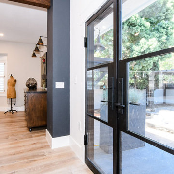 Kitchen and living room