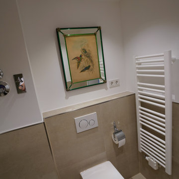 Aus einem Badezimmer wird ein Duschbad in München Bogenhausen