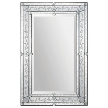 Renwil Inc Vincenzo - 36" Mirror, Clear Finish